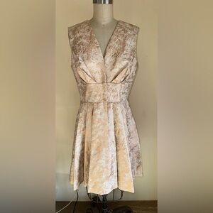 Elegant Cream Sleeveless Dress - Vintage Rachel Zoe x Nordstrom size 8